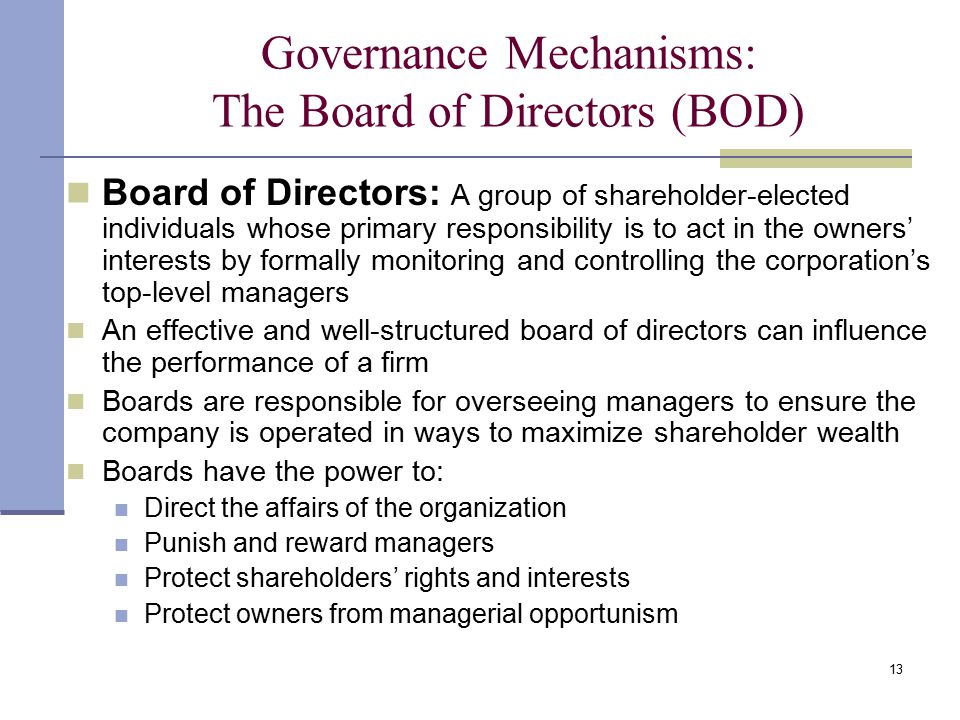 Characteristics of Effective Board Members